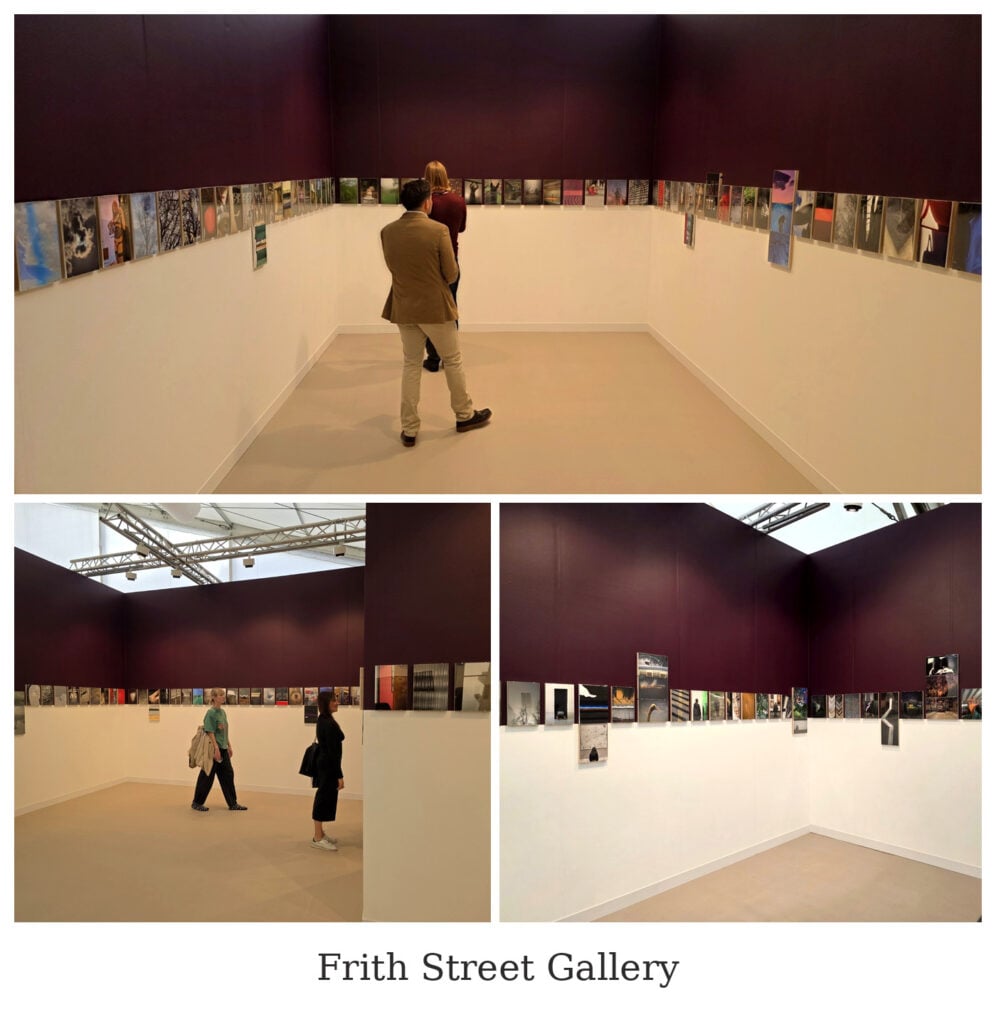 Collage editoriale Frith Street Gallery – Londra