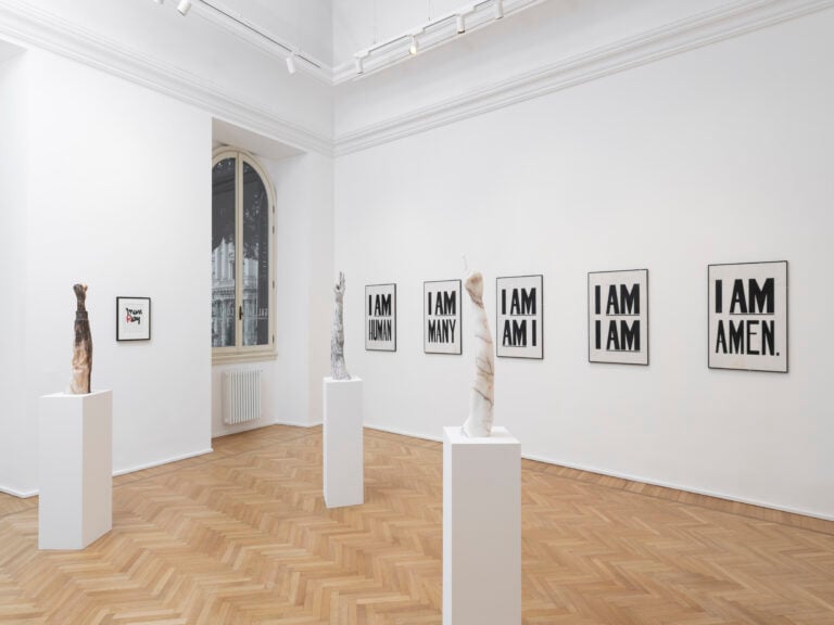 Hank Willis Thomas & Man Ray, Tomorrow I Shall Contradict Myself, 2026, vedute della mostra, GALLERIA CONTINUA, Roma. Foto: Giorgio Benni