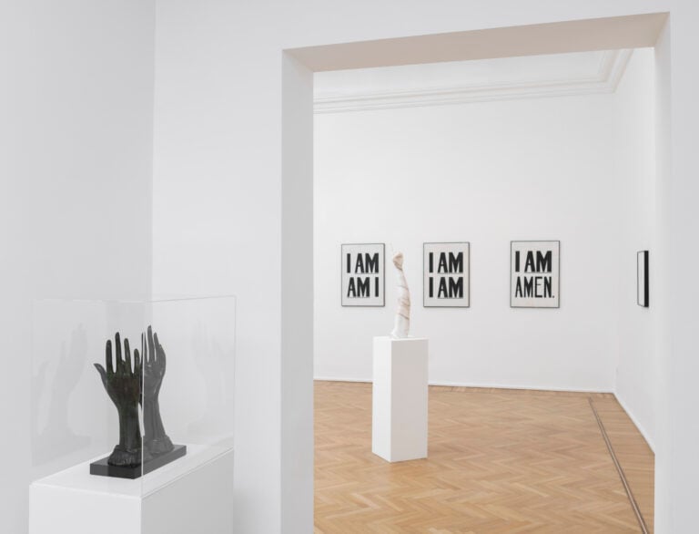 Hank Willis Thomas & Man Ray, Tomorrow I Shall Contradict Myself, 2026, vedute della mostra, GALLERIA CONTINUA, Roma. Foto: Giorgio Benni