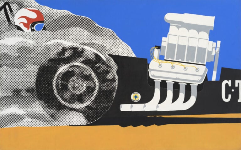 guida mostre Torino 2026, Gerald-Laing-CT-Strokers1964-Private-Collection