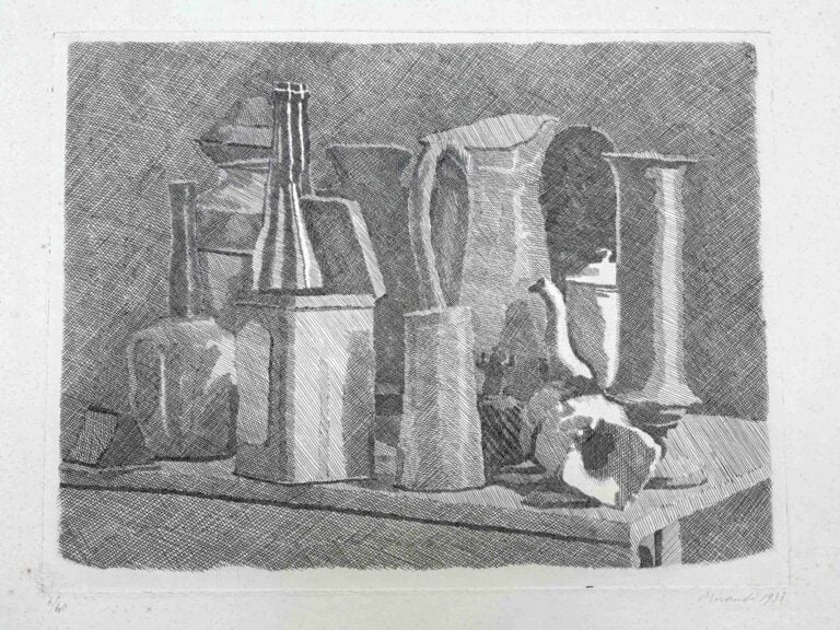 Giorgio Morandi, Natura morta con la caffettiera, 1933. Courtesy Salamon Fine Art