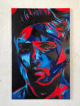 Guido DutyGorn - Black light blue - acrilico - 90x140cm - 2026