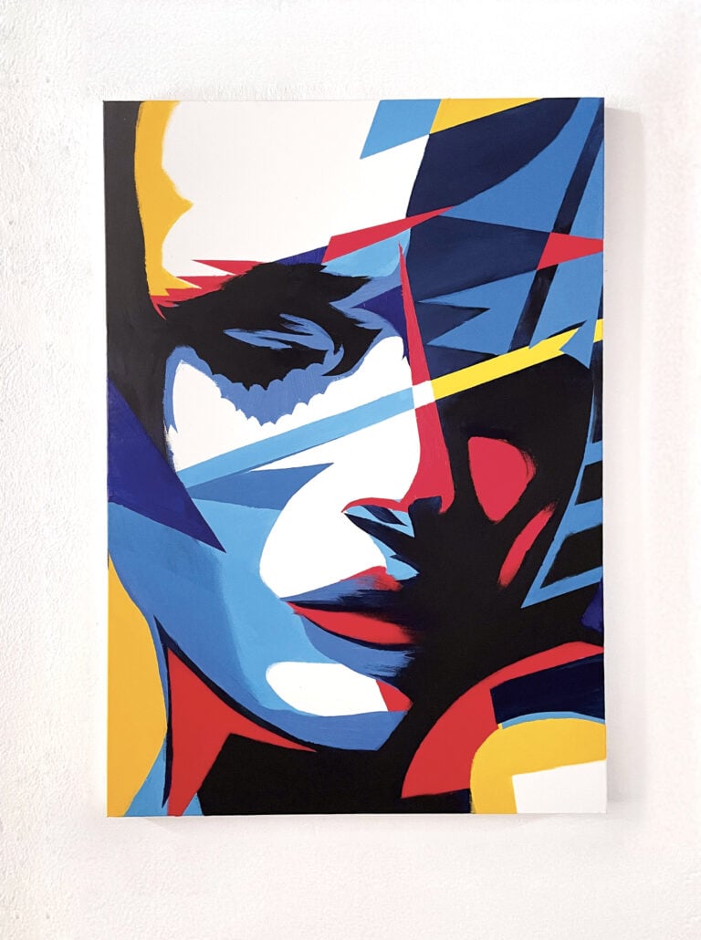 Guido DutyGorn - Future wise, 2021 - acrilico su tela - 70 x 100 cm