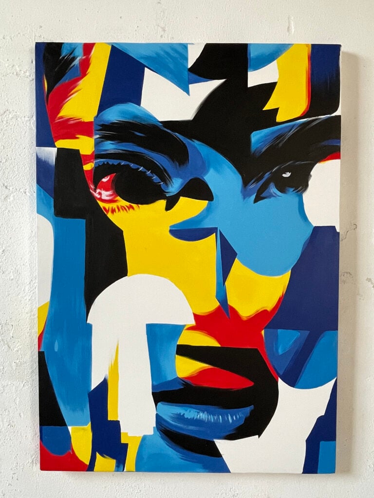 Guido DutyGorn - Where Time Slips, 2026 - Acrilico su tela - 93 x 132 cm