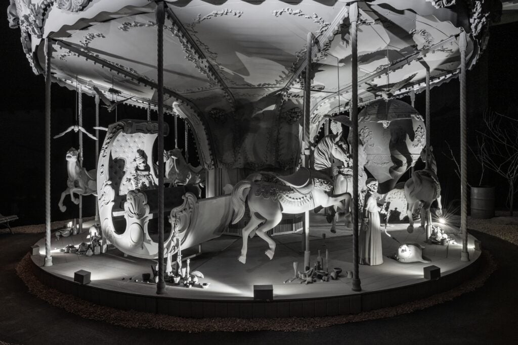 Hans Op de Beeck, Danse Macabre, Tenuta dello Scompiglio, 2026. Photo Leonardo Morfini