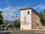 Il murale dedicato ad Andrea Zanzotto, Pieve di Soligo, photo Claudia Giraud