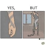 Yes, But. Le illustrazioni di Anton Gudim