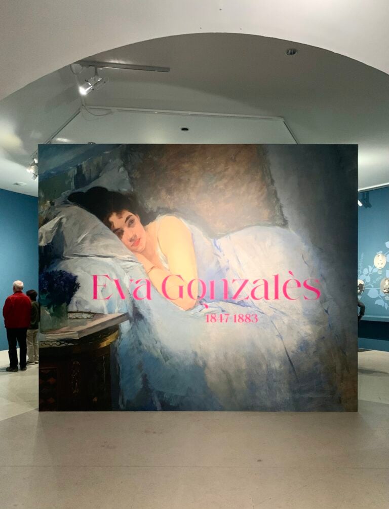 Eva Gonzal&egrave;s. Parcours d'une artiste libre , Petit Palais, Parigi, Installation View