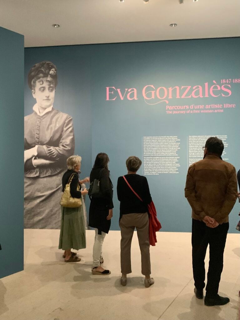 Eva Gonzal&egrave;s. Parcours d'une artiste libre , Petit Palais, Parigi, Installation View