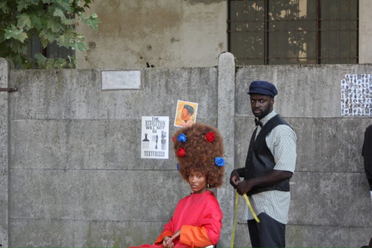 Sul set del video di "Fuori di testa" di Fresh Mula