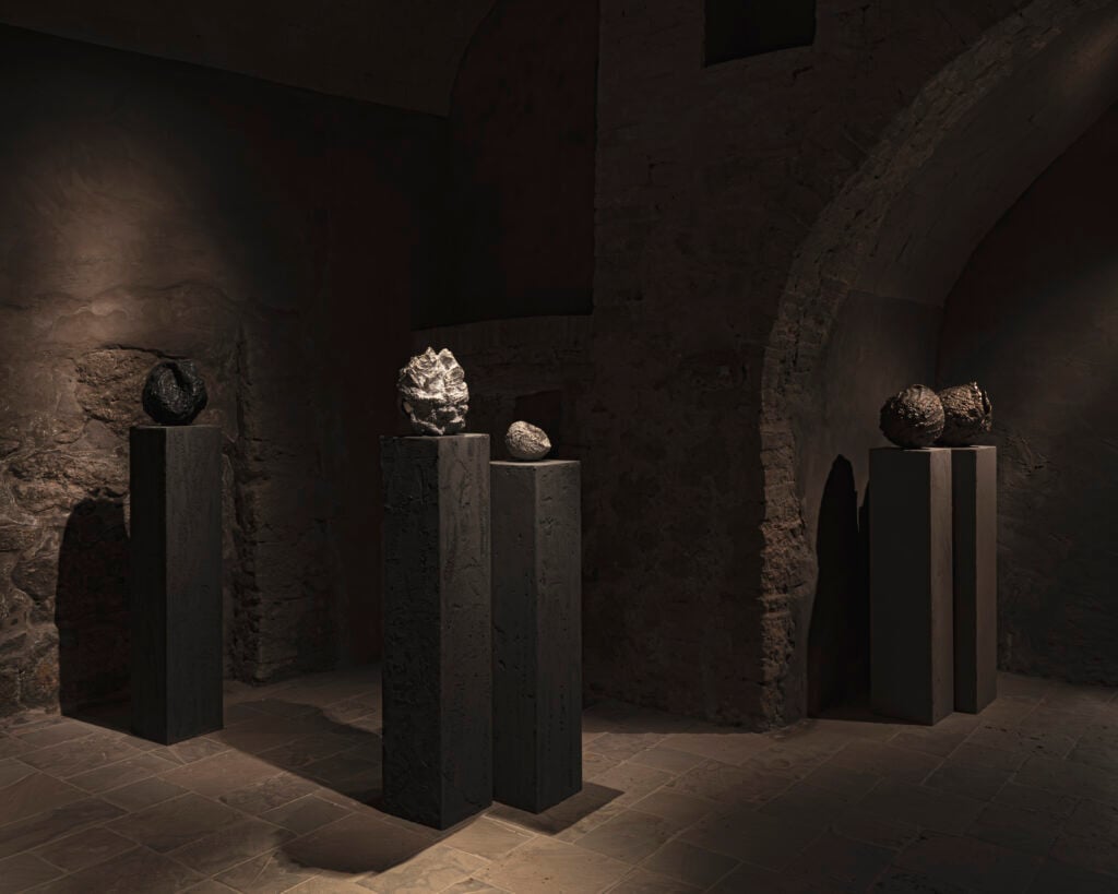 Janine Th&uuml;ngen-Reichenbach. Indentations of Memory, installation view at Kalpa Art Gallery, Volterra, 2026