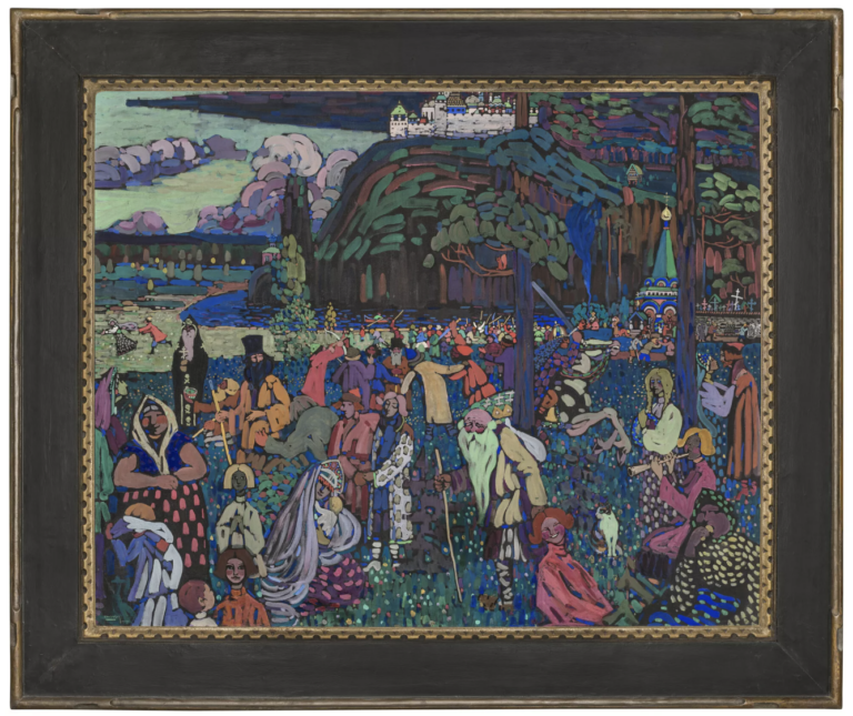 Wassily Kandinsky, Das bunte Leben, 1907. Courtesy Christie&rsquo;s Images Ltd.