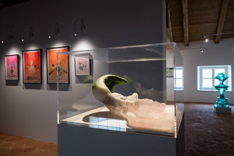 La mano sinistra del buio, a cura di Marta Papini, veduta della mostra. Crediti fotografici Andrea Guermani