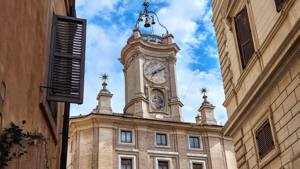 La Torre dell'Orologio del Palazzo dei Filippini
