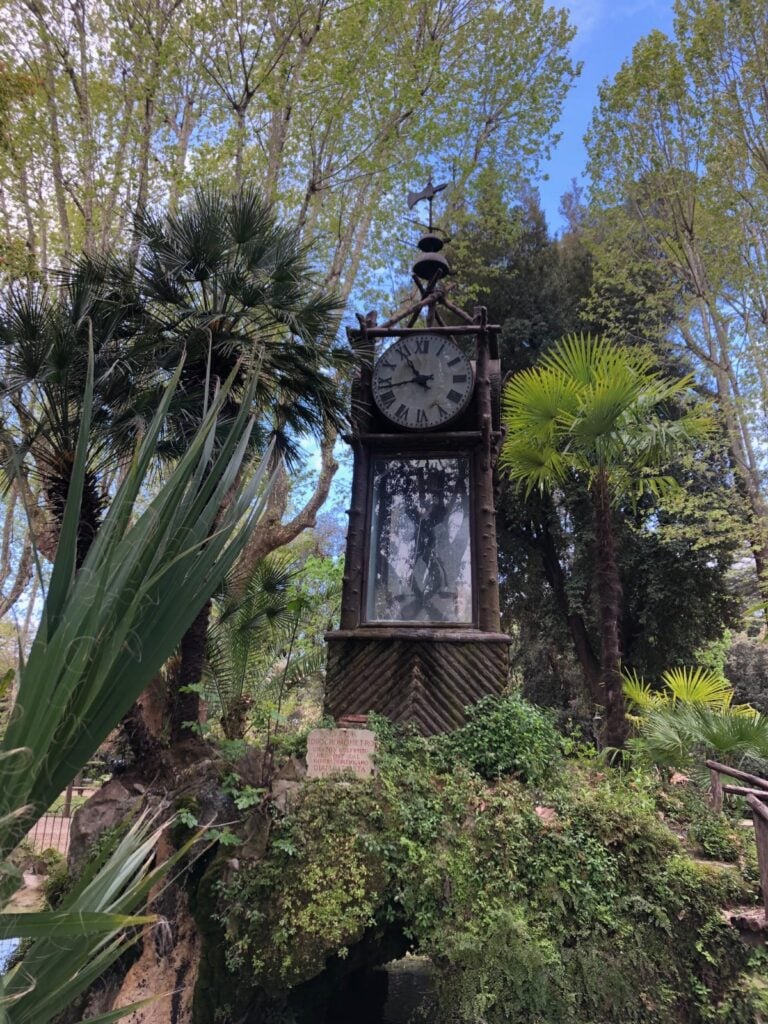 L'idrocronometro del Pincio a Villa Borghese
