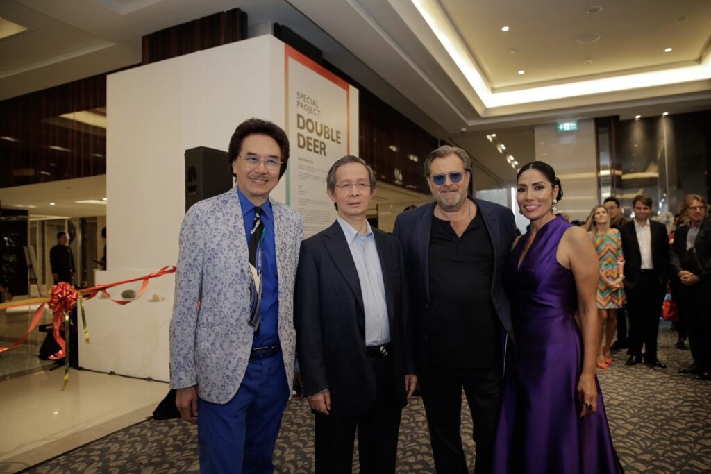 Maria Elena e Lorenzo Rudolf ad Art Stage Jakarta