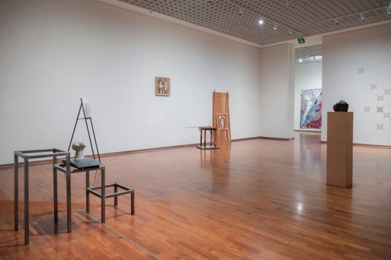 Installation view GAM - Galleria d&rsquo;Arte Moderna di Torino, Marisa Merz. La danza delle ore. Ph Giorgio Perottino