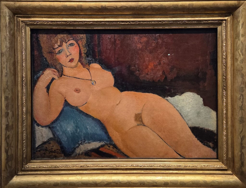 Amedeo Modigliani, Nu étendu (Lolotte), 1917. Courtesy Pace Di Donna Schrader