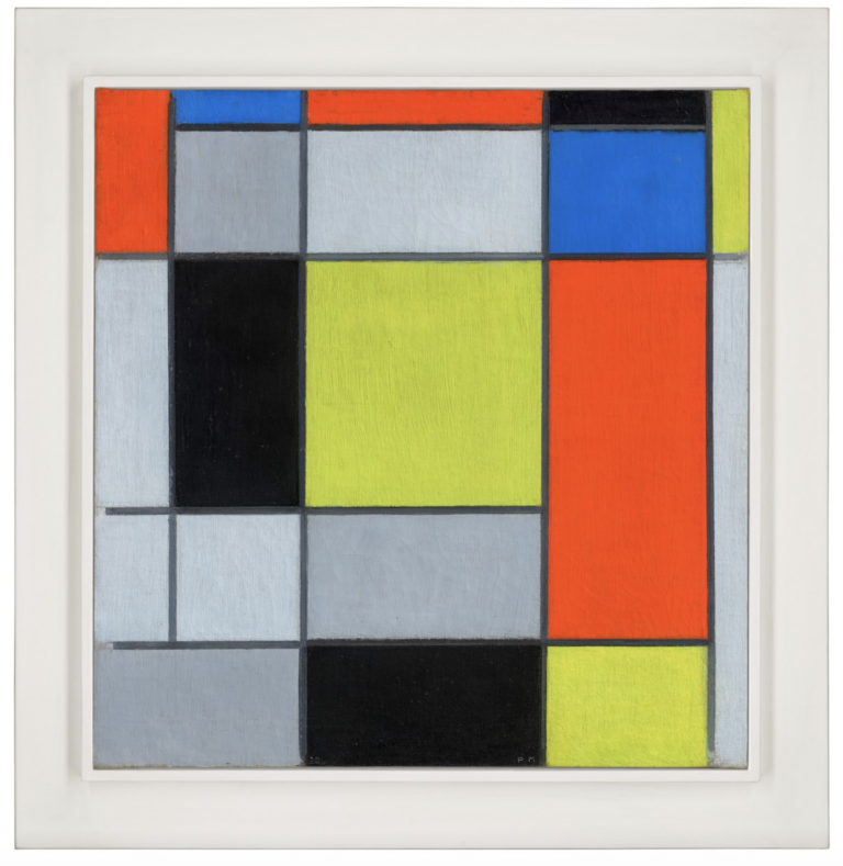 Piet Mondrian, Composition III, 1920. Courtesy Christie&rsquo;s Images Ltd.