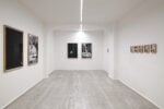 Installation view della mostra "Enzo Cucchi VS CANEMORTO / CANEMORTO VS Enzo Cucchi" alla Galleria Poggiali di Firenze