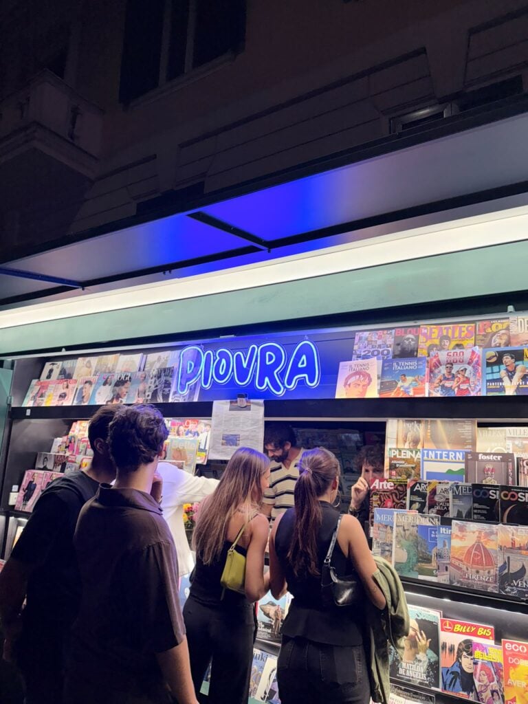 Edicola Piovra, Corso Trieste, Roma