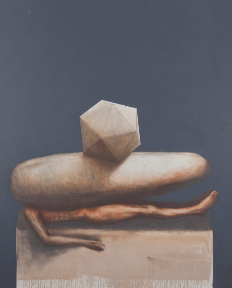 Piero Roccasalvo RUB, Ipostasi, 2016, olio su tela. Courtesy Jan Shrem and Maria Manetti Shrem Foundation, San Francisco
