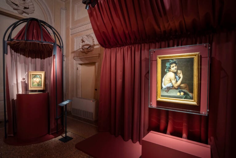 Inventare la natura, Leonardo, Arcimboldo, Caravaggio a Palazzo Te, Mantova, Installation view, Foto di Gian Maria Pontiroli
