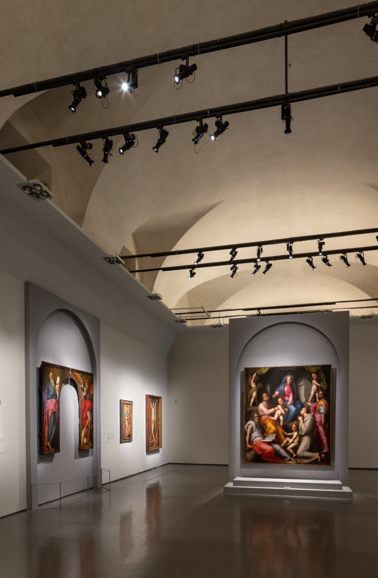 Pontormo alle Scuderie del Quirinale. Installation view