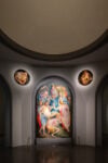 Pontormo, Pala Capponi, Trasporto di Cristo. L'allestimento alle Scuderie del Quirinale