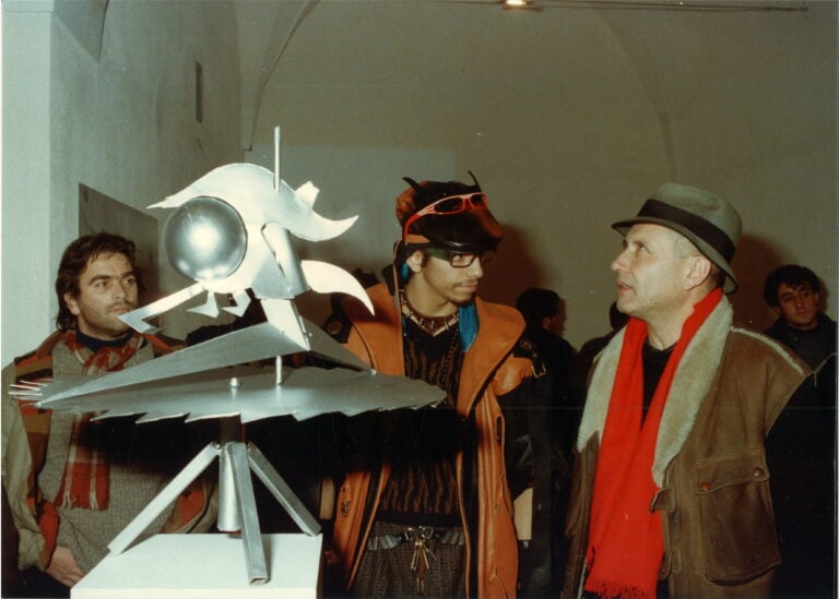 Rammellzee e Tommaso Trini, 1985
