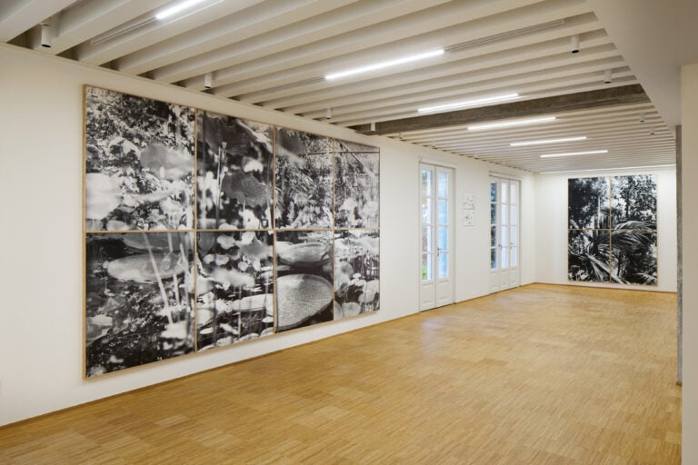 Veduta della mostra "True Reality" di Benjamin Jones alla Fondazione Elpis di Milano