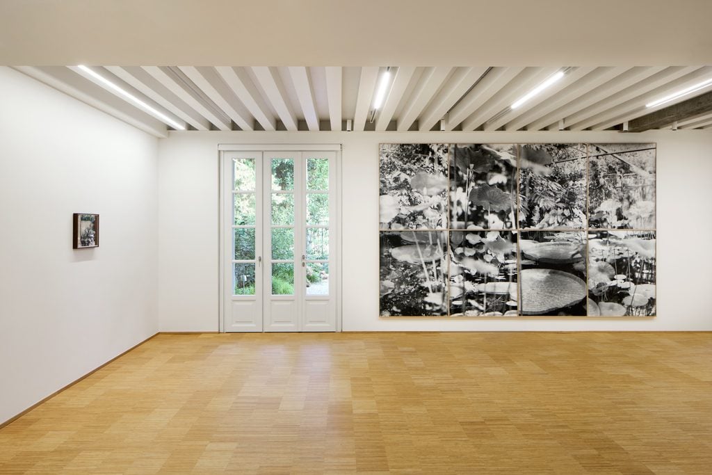 Veduta della mostra "True Reality" di Benjamin Jones alla Fondazione Elpis di Milano