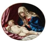 Sassoferrato, Madonna con Ges&ugrave; Bambino. Courtesy Altomani & Sons