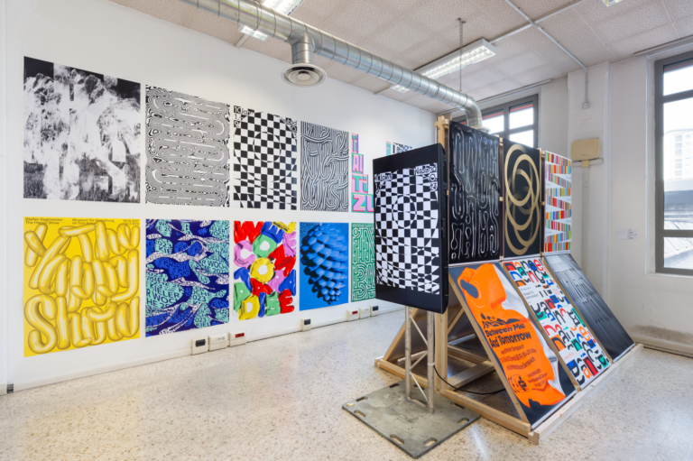 Torino Graphic Days 2026: la mostra di Erich Brechbuhl. Ph: Buccia Studio