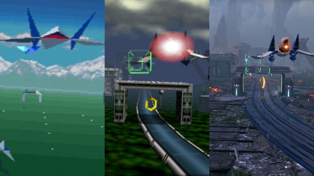 Star Fox (Argonaut Software, Nintendo, 1993), Star Fox 64 (Nintendo, 1997), Star Fox (Velan Studios, Nintendo, 2026)