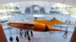Starfighter di Star Wars. Courtesy of Lucas Museum