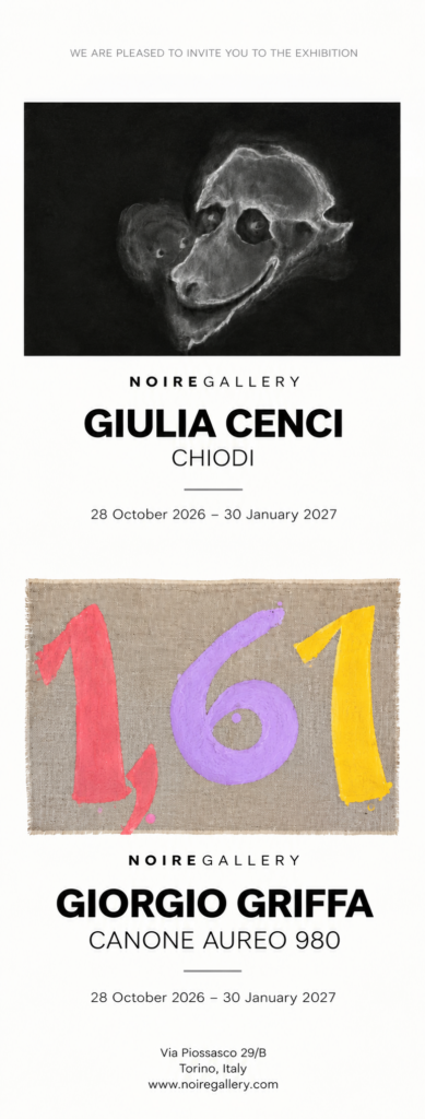 Giulia Cenci | Giorgio Griffa | Printing Dreams