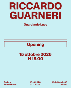 Riccardo Guarneri - Guardando luce