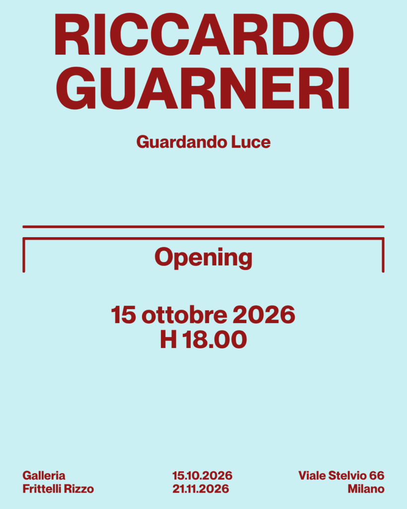 Riccardo Guarneri – Guardando luce