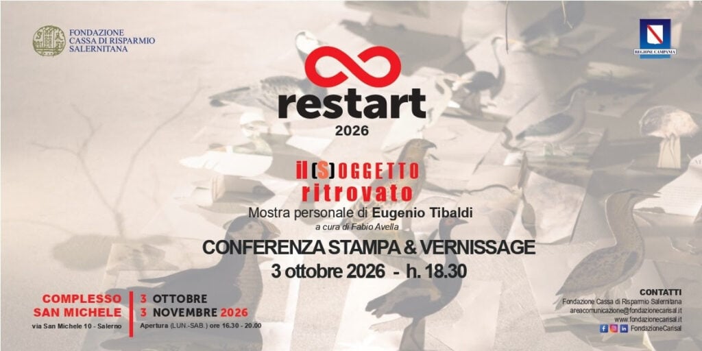 Eugenio Tibaldi – restart 2026 il (S) OGGETTO ritrovato
