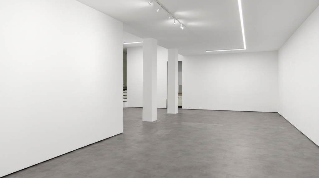 La nuova sede della Galleria Orma a Milano. Gli spazi interni