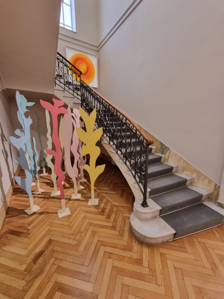 Colore Puro, Cassa Lombarda (l'installazione 'Parte di Bosco' di Luca Grechi in dialogo con l'opera di Alberto Biasi)