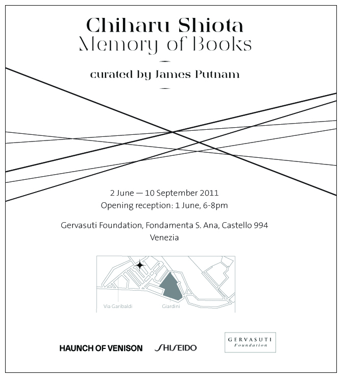 Chiharu Shiota – Memory of books