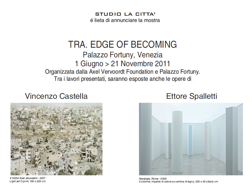 Tra. Edge of becoming