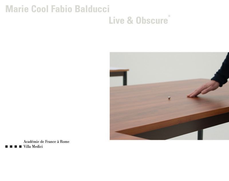 Fabio Balducci / Marie Cool – Live & Obscure