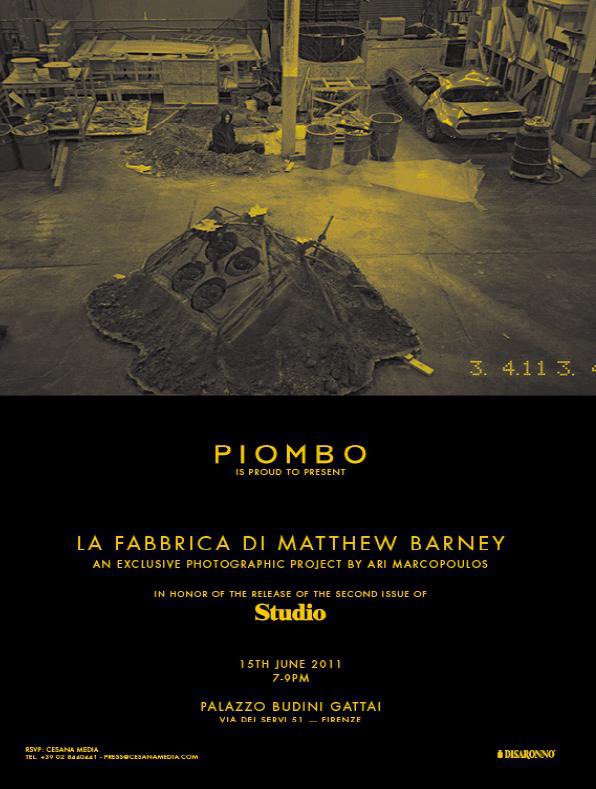 Ari Marcopoulos – La Fabbrica di Matthew Barney