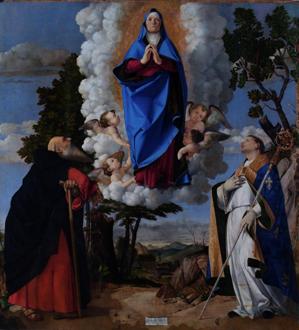 Lorenzo Lotto - L’Apparizione della Vergine
