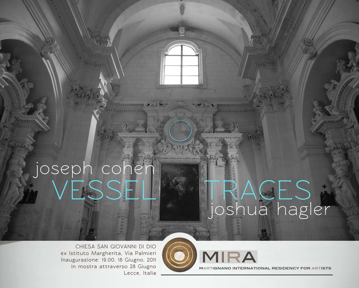 Joseph Cohen / Joshua Hagler – Vessell Traces