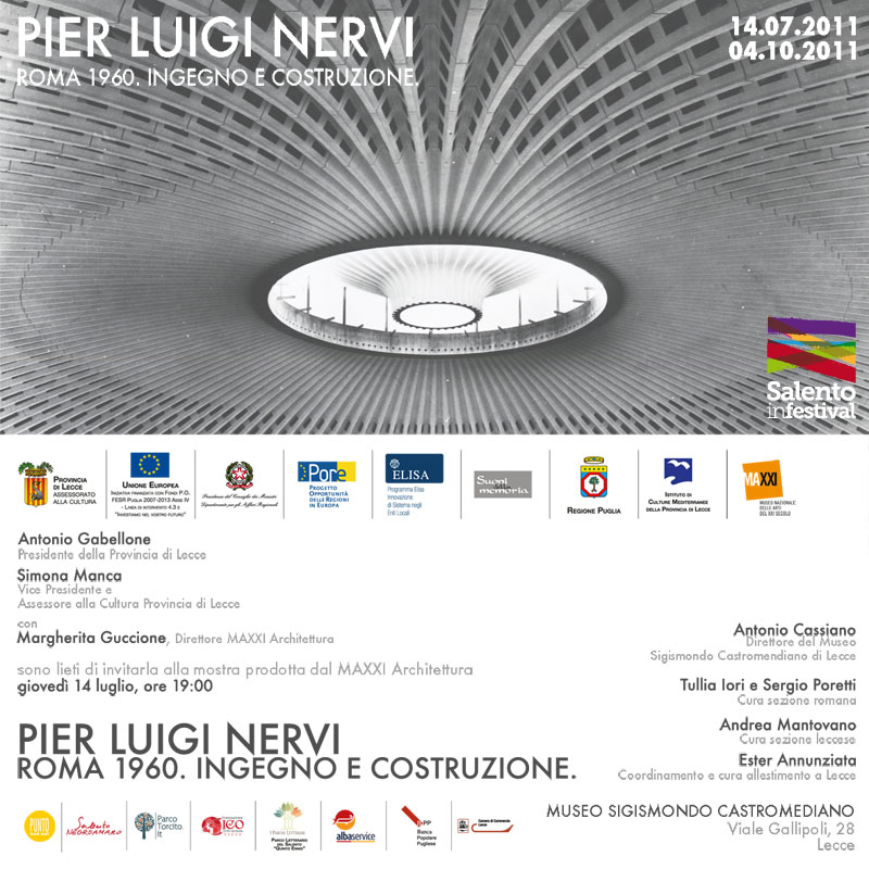 Pier Luigi Nervi – Roma 1960. Ingegno e Costruzione