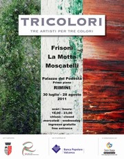 Tricolori. Tre artisti per tre colori